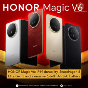 HONOR Magic V6: IP69 durability, Snapdragon 8 Elite Gen 5 and a massive 6,660mAh Si-C battery.