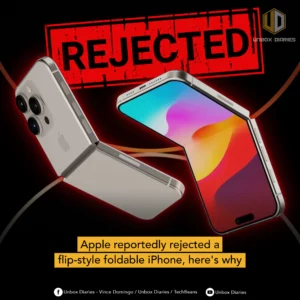 Apple reportedly rejected a flip-style foldable iPhone, here's why.
