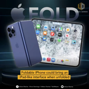 Foldable iPhone could bring an iPad-like interface when unfolded.