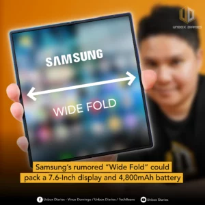 Samsung’s rumored “Wide Fold” could pack a 7.6-Inch display and 4,800mAh battery.