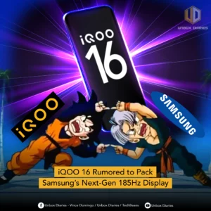 iQOO 16 Rumored to Pack Samsung’s Next-Gen 185Hz Display.