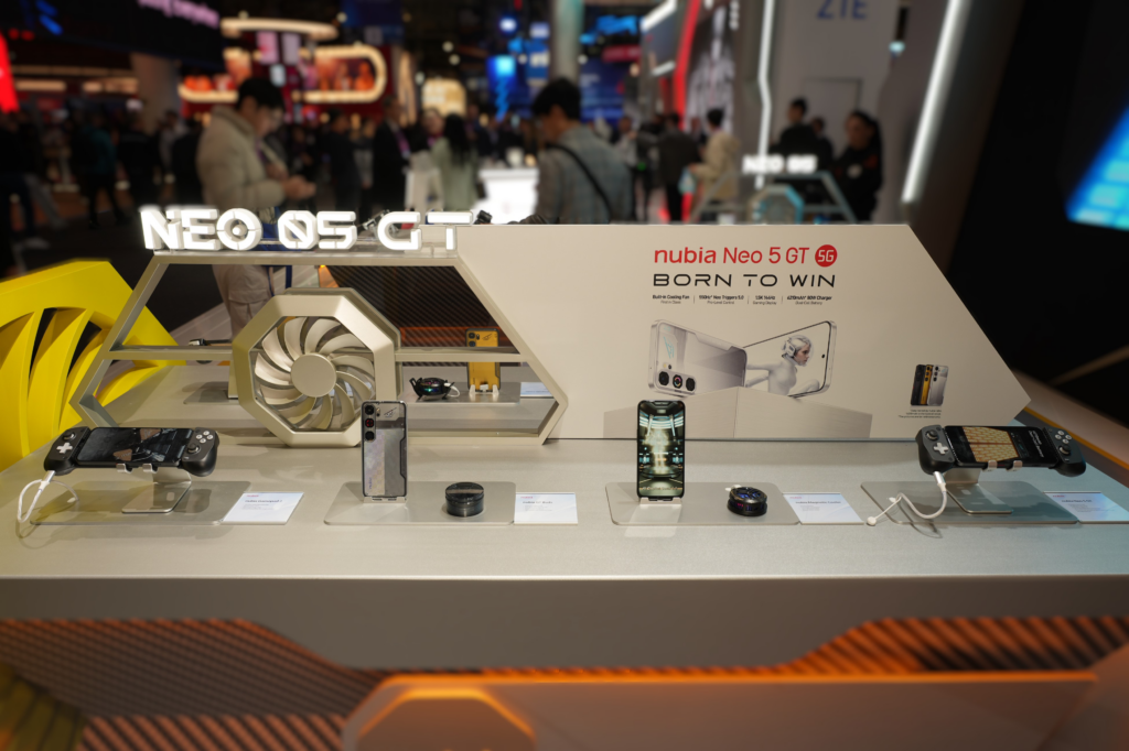 nubia Neo 5 GT debuts with built-in fan cooling, 144Hz AMOLED, and 6,210mAh battery