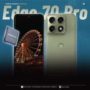Motorola Edge 70 Pro: 144Hz AMOLED, 6,500mAh Battery, and Triple 50MP Cameras.