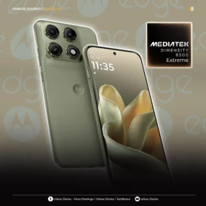 Motorola Edge 70 Pro Launches with 6,500mAh Battery, 144Hz AMOLED Display, and Dimensity 8500 Extreme.