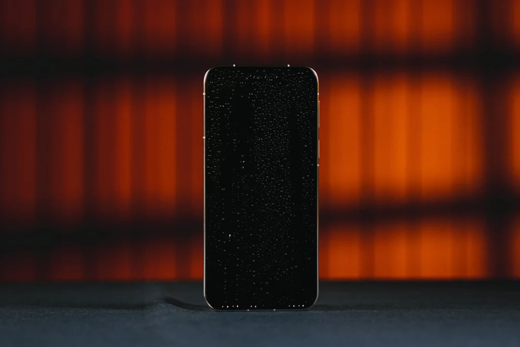 The front of the HUAWEI Mate 80 Pro with the screen off, appearing as a sleek, seamless black glass slab with minimal bezels.