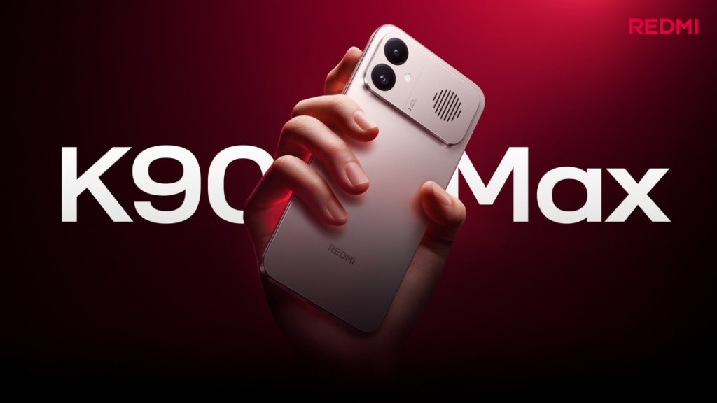 REDMI K90 Max Goes All-Out: Dimensity 9500, built-in cooling fan, 165Hz display, and 8500mAh battery