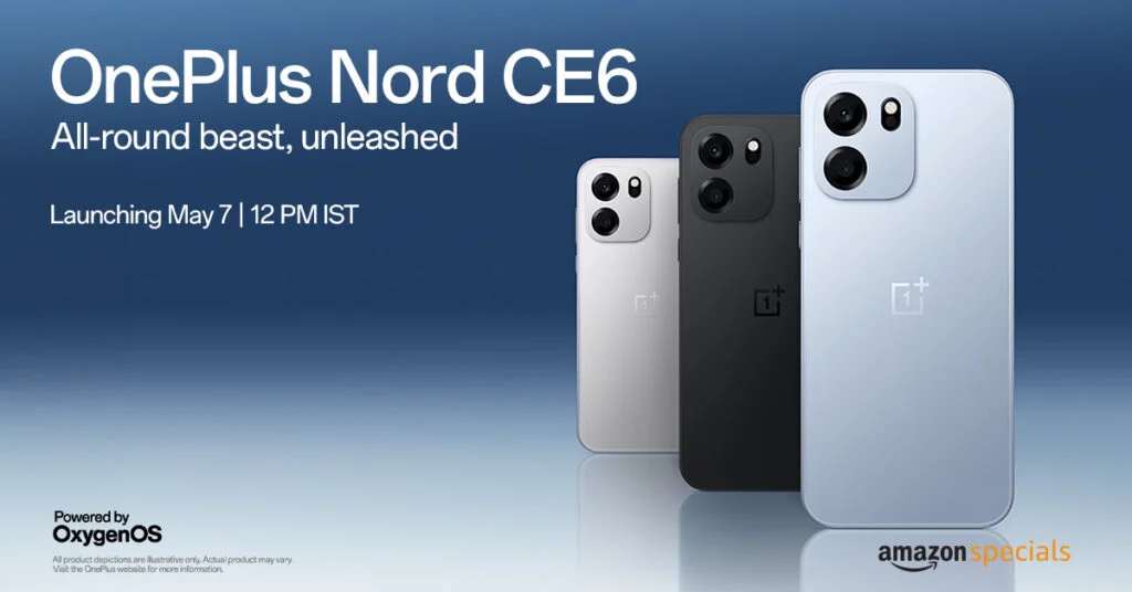 OnePlus Nord CE 6 specs leak early: 8,000mAh battery, 144Hz AMOLED display, and flagship-level durability