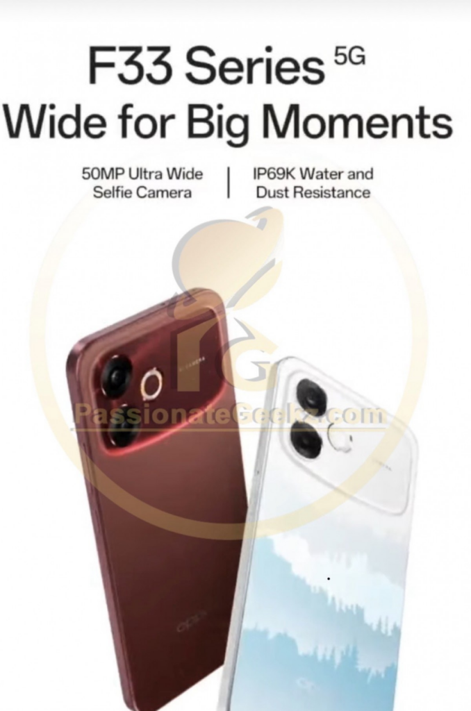 Is This OPPO’s Next Big Midranger? F33 Pro 5G Specs and Price Leaked