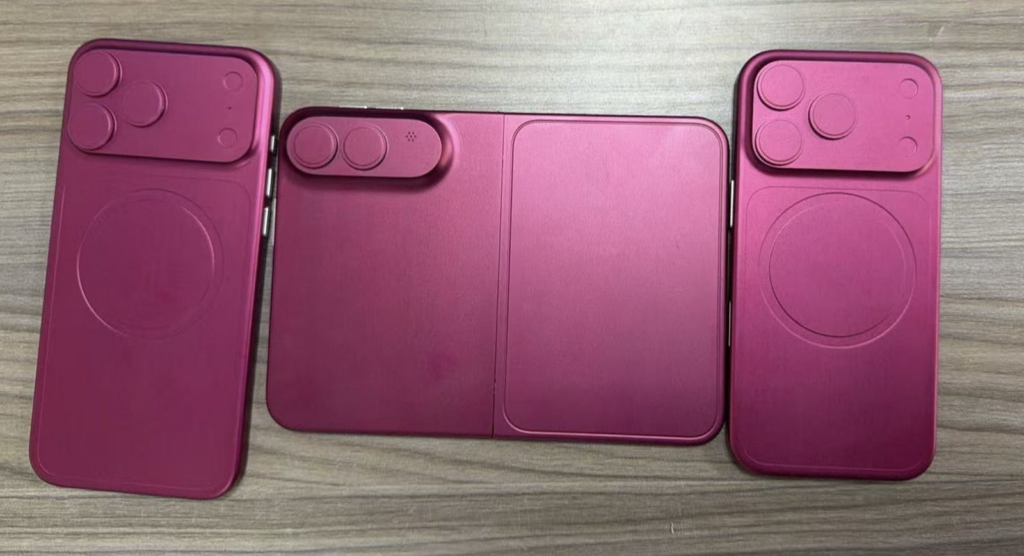 Foldable iPhone Design Leaks in Dummy Models