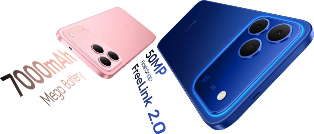 TECNO Spark 50 4G Goes Big on Battery with 7,000mAh Cell and 120Hz Display
