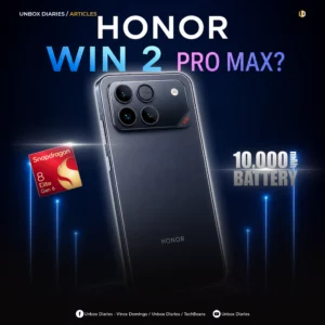 HONOR Win 2 Series Leak Reveals Possible Pro Max Model With 10,000mAh Battery and Snapdragon 8 Elite Gen 6.