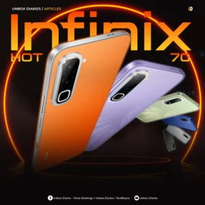 Infinix Hot 70 Launches with 6.78-inch 120Hz Display, 6000mAh Battery, 50MP Camera, and Color-Changing Back.