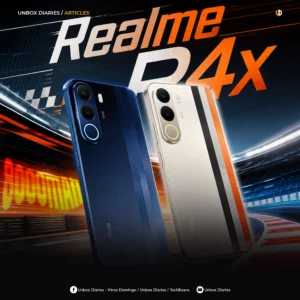 realme P4x 4G Pairs an 8,000mAh Powerhouse with a Sleek Racing Look.