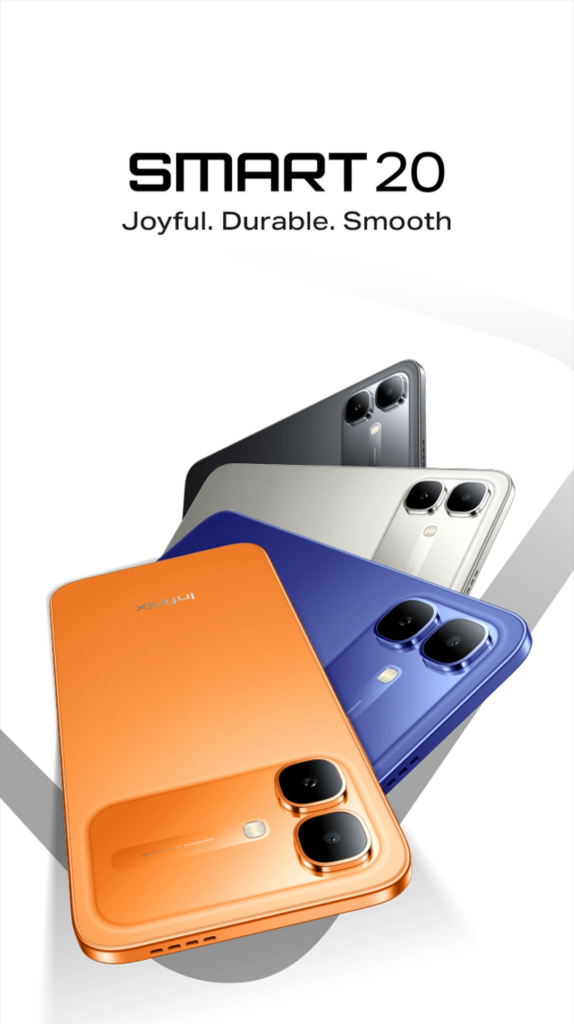 Infinix Smart 20 arrives in India with a 120Hz display, Helio G81 chip, and IP64 durability