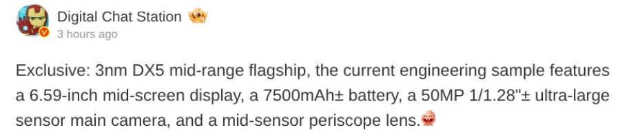 vivo X500 leak reveals a huge battery, flagship camera hardware, and a surprising chipset choice