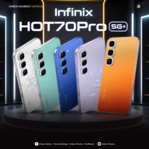 This Infinix Phone Literally Changes Its Look With Heat and UV Light.