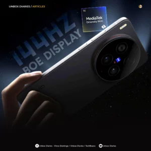 vivo X500 Pro leak reaffirms 144Hz BOE display, Dimensity 9600 chip, and compact design.