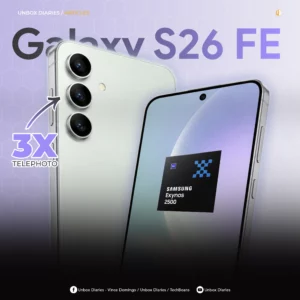 Samsung Galaxy S26 FE fully leaked: Exynos 2500, 4,900mAh battery, and 3x telephoto.