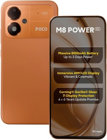 POCO M8 Power unveiled: Snapdragon 4 Gen 4, 8,000mAh battery, and 120Hz AMOLED display