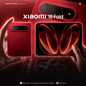 Xiaomi Calls the 18 Fold a New Kind of Foldable: The “Mid-Fold”.